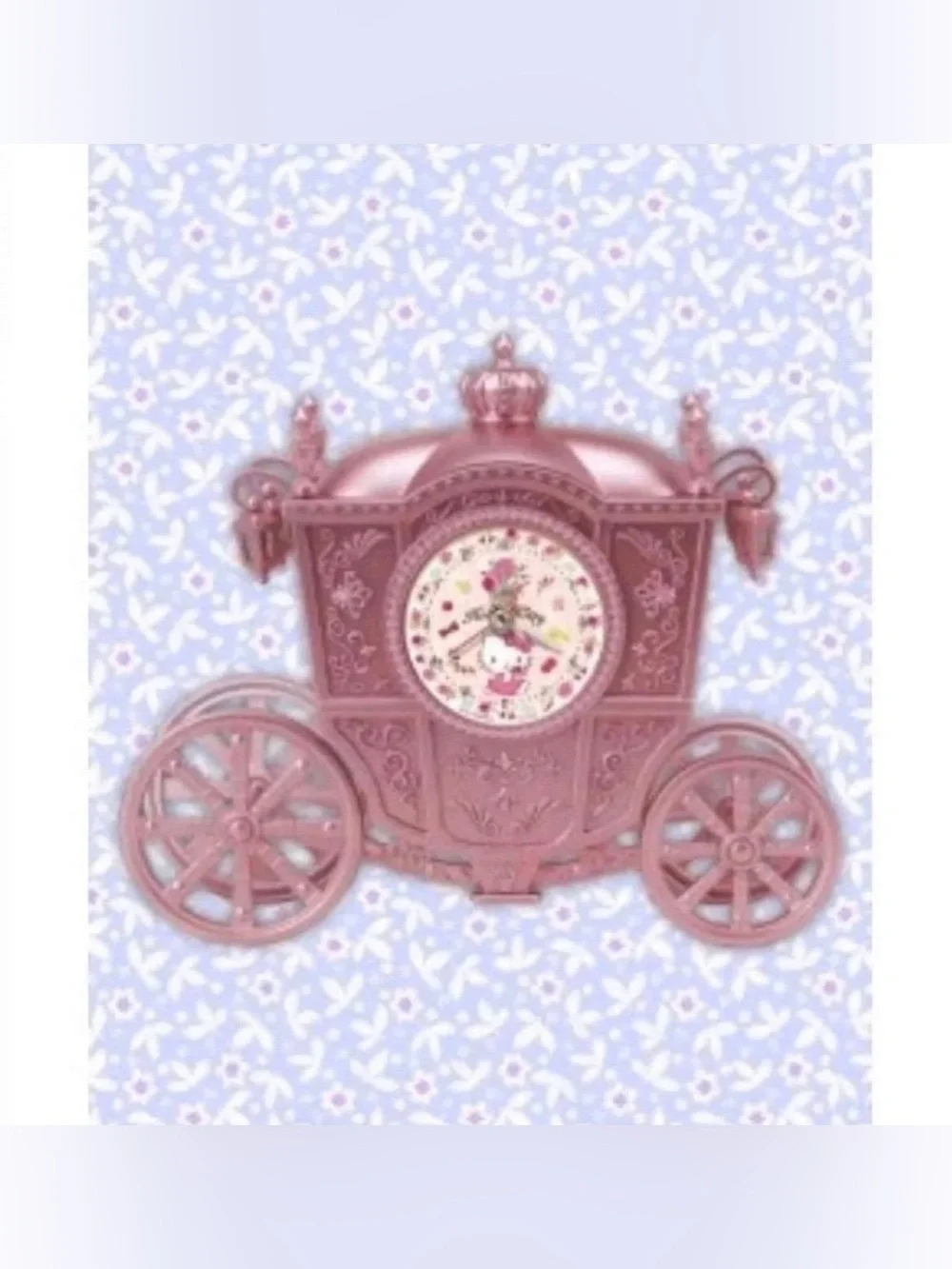 Hello Kitty Premium Carriage-Shaped Clock